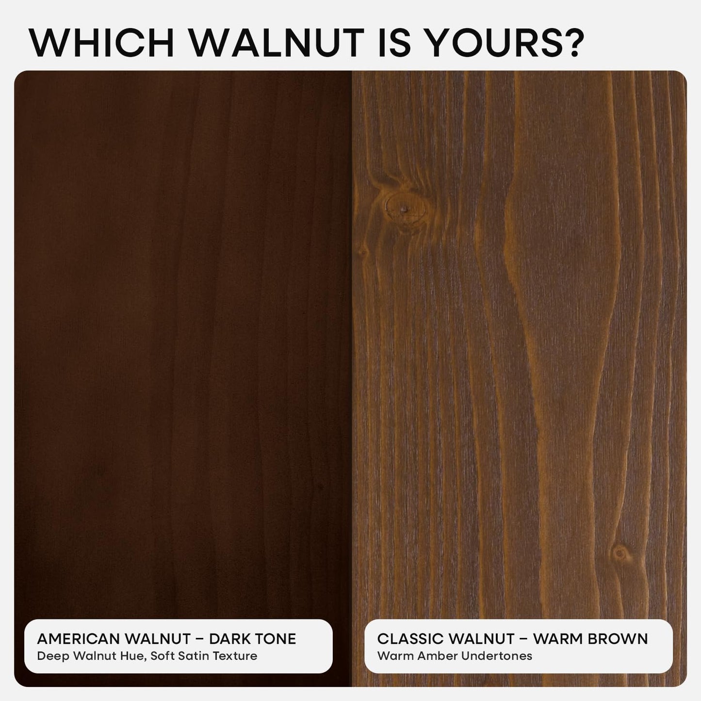 Homeforia Classic Walnut 24 inch Floating Shelf, High End Solid Real Wood Small 24inch Floating Shelves for Wall Mounted, 24in Floating Shelves, Heavy Duty Bracket, 24 X 6.5 X 1.75 inches, Set of 2