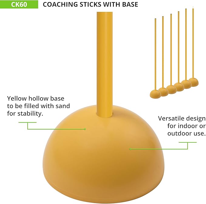 Champion Sports Coaching Sticks