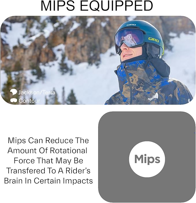 Giro Terra MIPS Ski Helmet - Snowboard Helmet for Women & Youth - Low Profile and Lightweight