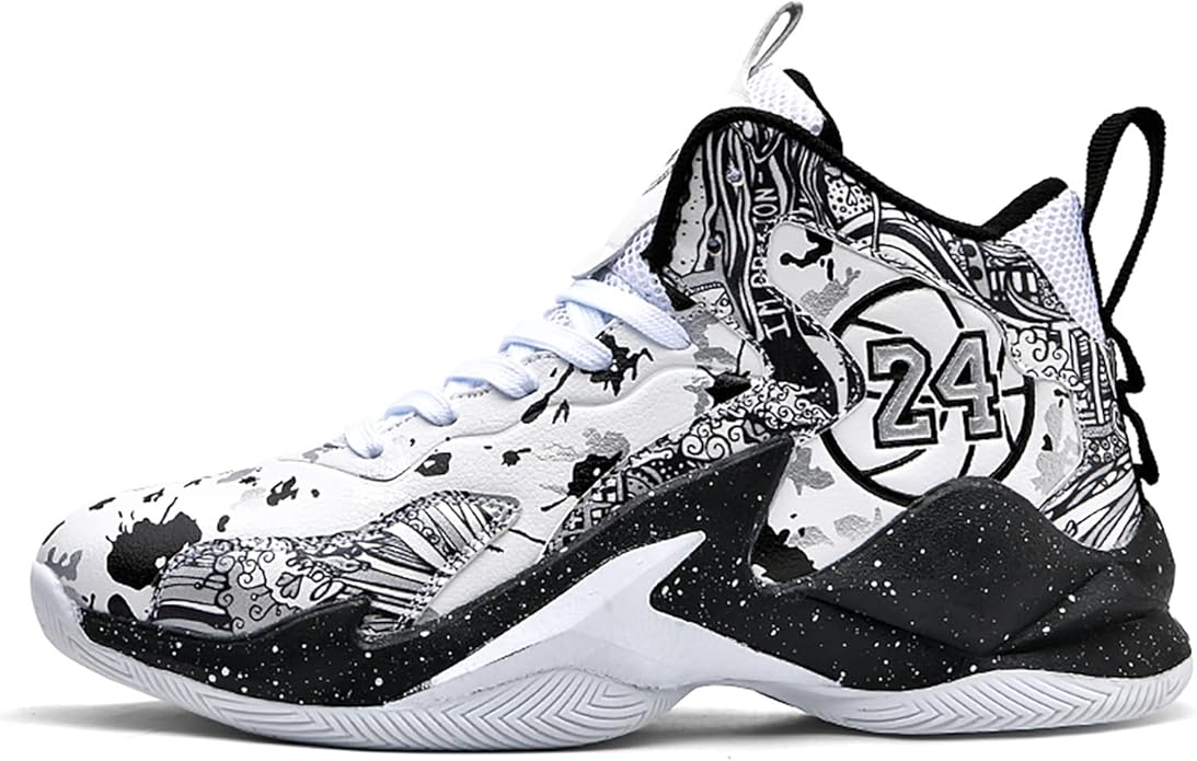Boys Basketball Shoes Breathable Indoor Athletic Shoes Youth Outdoor Fashion Sneakers Comfortable Basketball Shoes for Girls