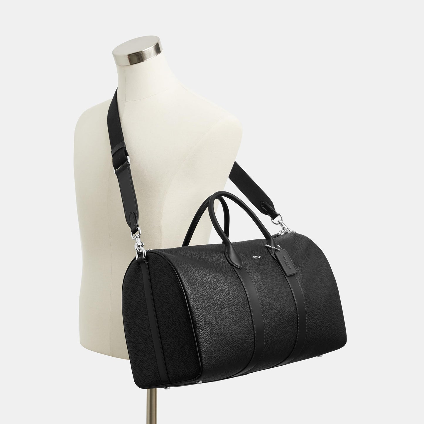 Coach Men's Compass Bag 45, Black, One Size