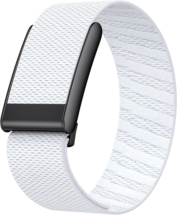 VeveXiao Stretchy Nylon Wristband Compatible with Whoop 5.0/Whoop MG Bands,Soft Stretchy Nylon Sports Loop Replacement Bands for Men Women, with Metal Frame Adjustable Connector