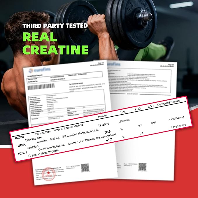 Creatine Monohydrate Gummies Complex for Men & Women,5 Gram per Serving Electrolyte Creatine Gummy for Muscle Strength, Muscle Builder, Energy Boost, Pre-Workout Supplement-120 Strawberry Gummies