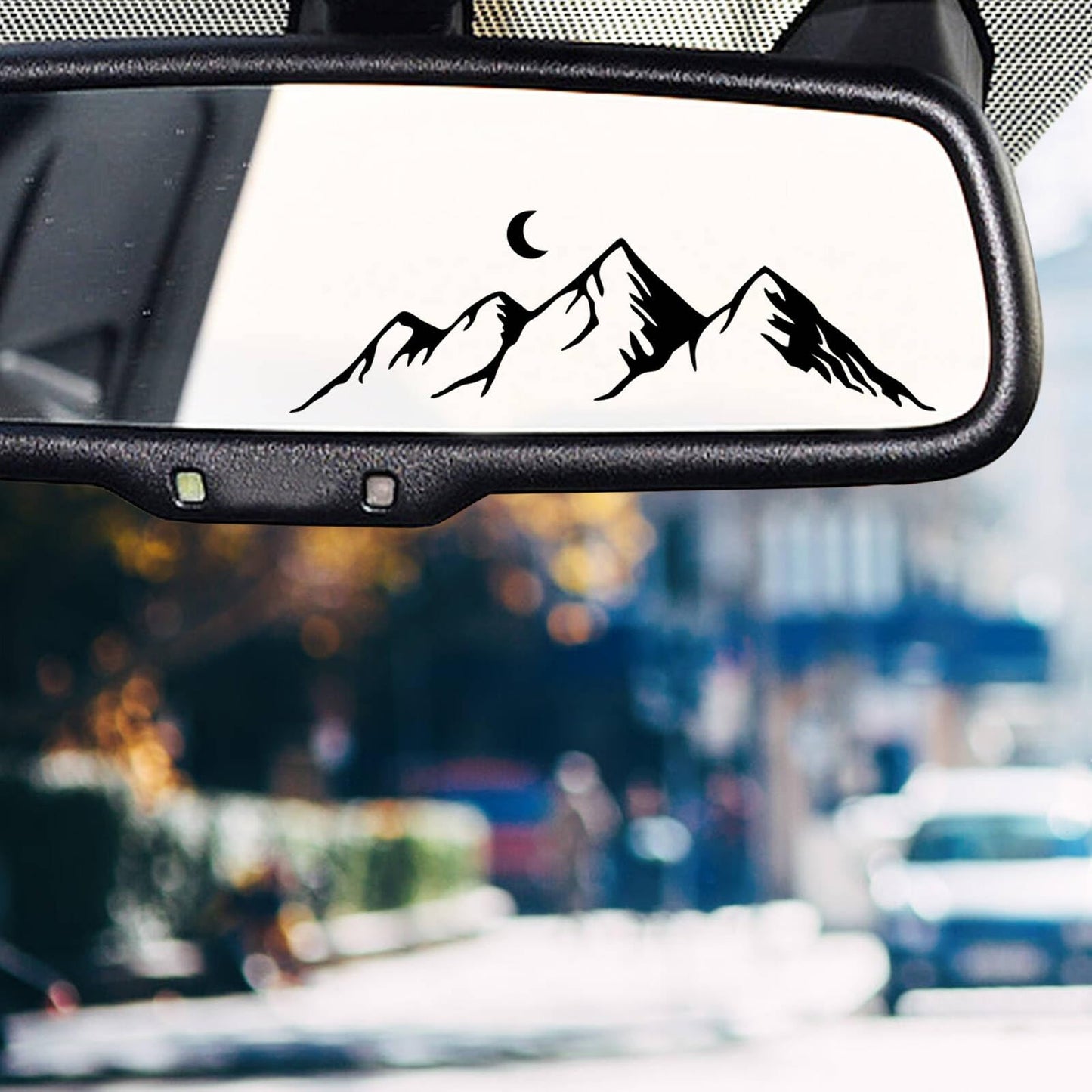 2PCS Butterfly Car Mirror Decal,Rearview Mirrors Sticker,Butterfly Car Accessories Vinyl Cute Cars Stickers and Decals Gifts for Women,Men,Kids,Teens,for Bathroom Decal,Computers