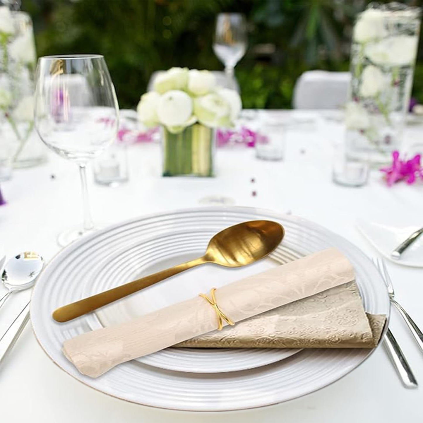 Gold Napkin Rings-12 PCS Metal Spiral Napkin Rings(Spiral) Napkin Holders Buckles for Family Dinner, Wedding, Party,Table Decorations