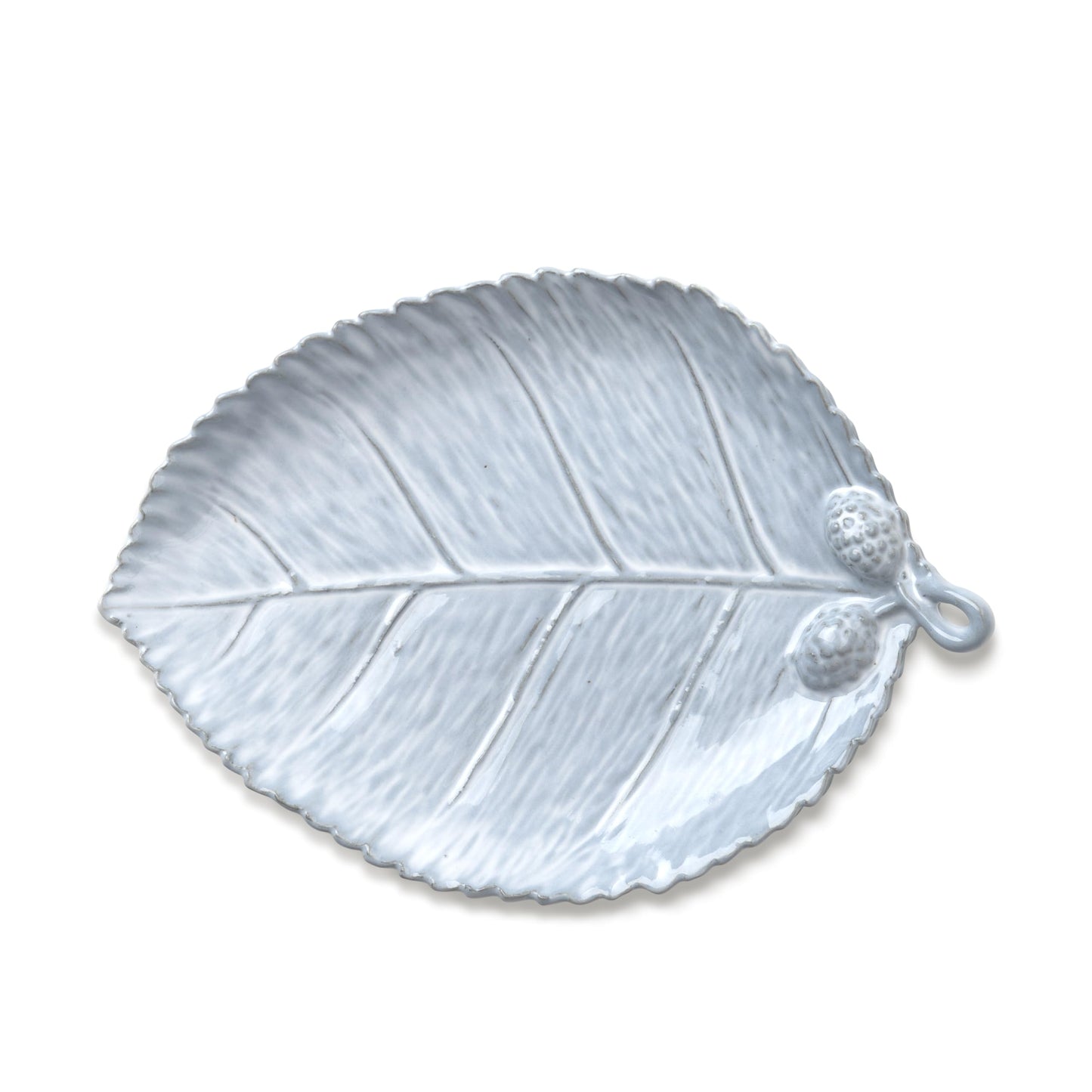 Ceramic Jewelry Dish, Decorative Tray for Rings Earrings Necklaces Bracelet Watch Keys, 4.50" Trinket Tray as Gifts for Women (Antique Leaf)
