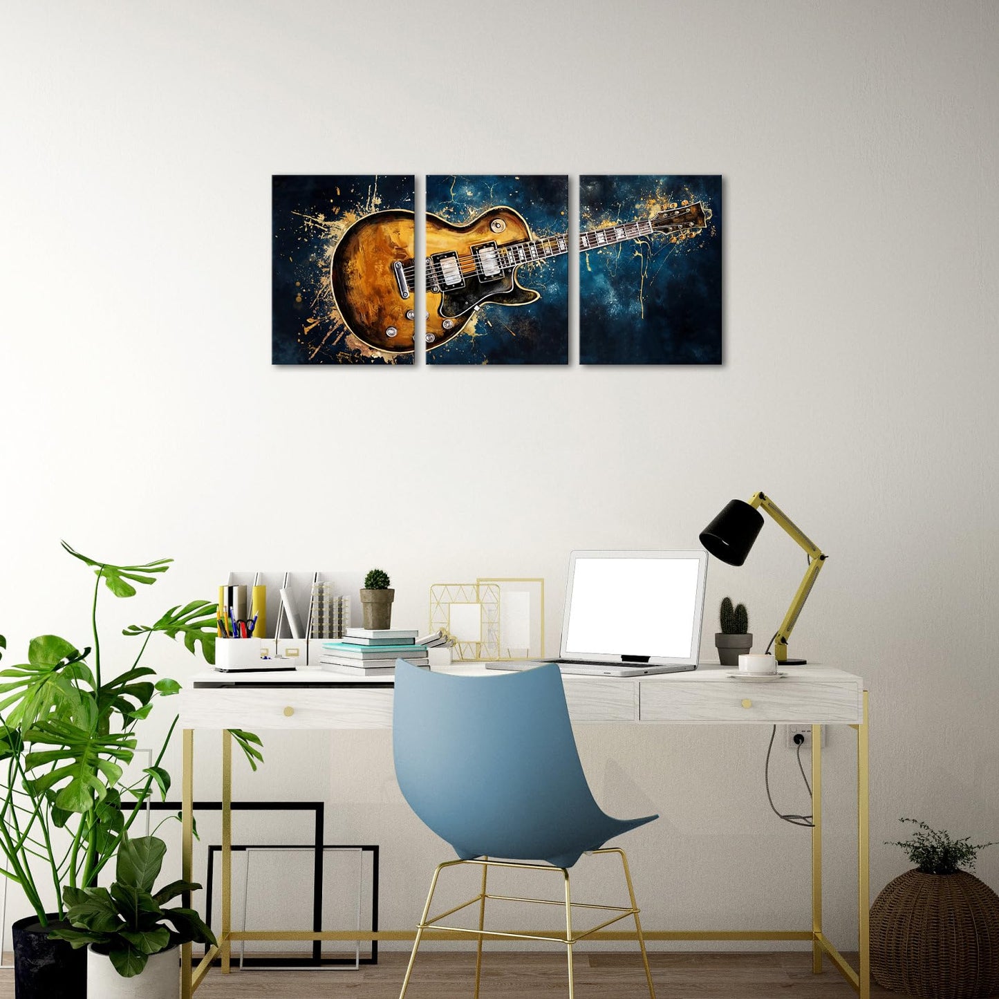 Artmyharbor Rock Wall Decor Guitar Photos Music Wall Art 12 x 16 inches