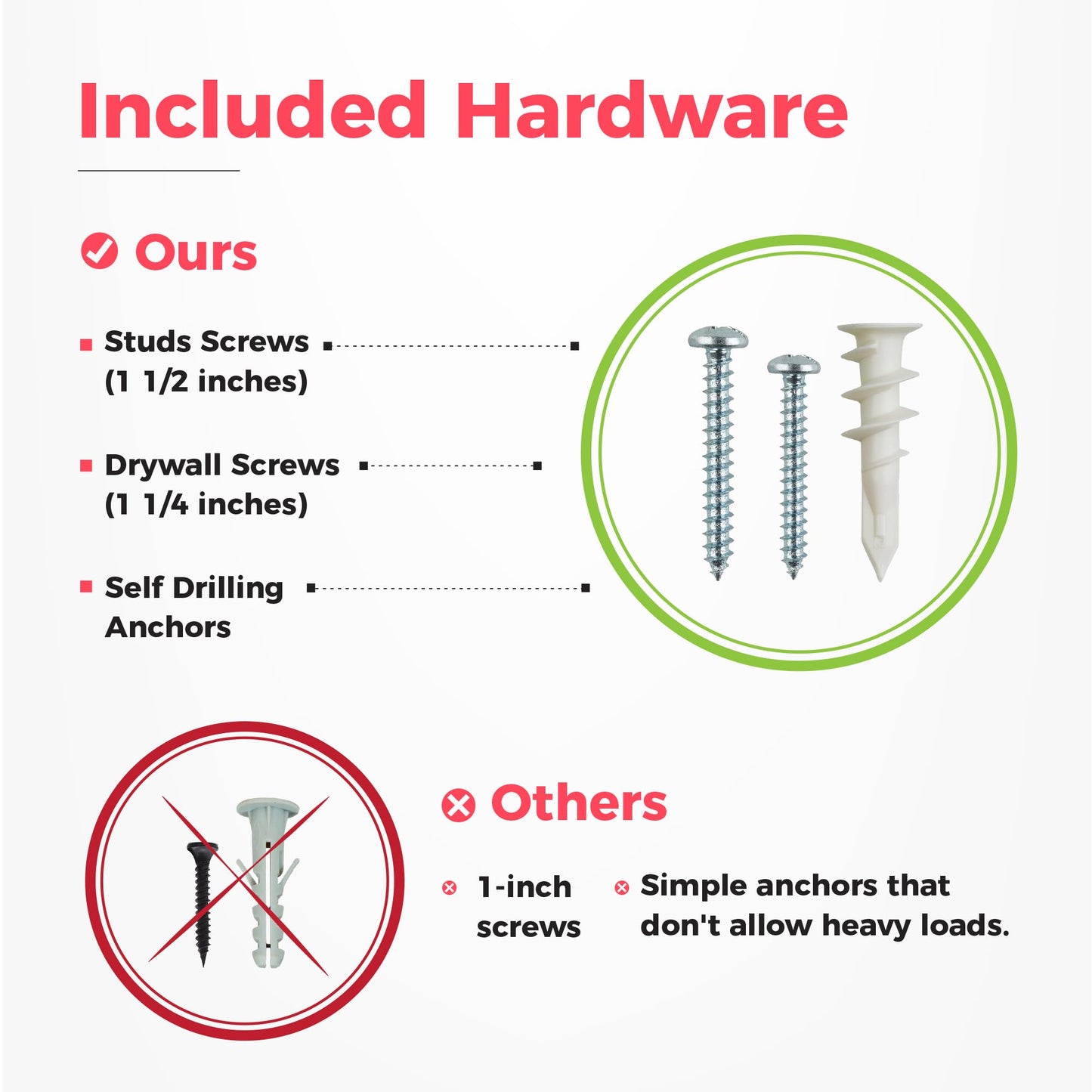 TIDYME Garage Wall Organizer | 48" Heavy-Duty Tool Storage Rack | Adjustable Double-Layer Hooks | 300 lbs Capacity | Carbon Steel Wall Mount Holder for Shovels, Rakes, Ladders & Power Tools