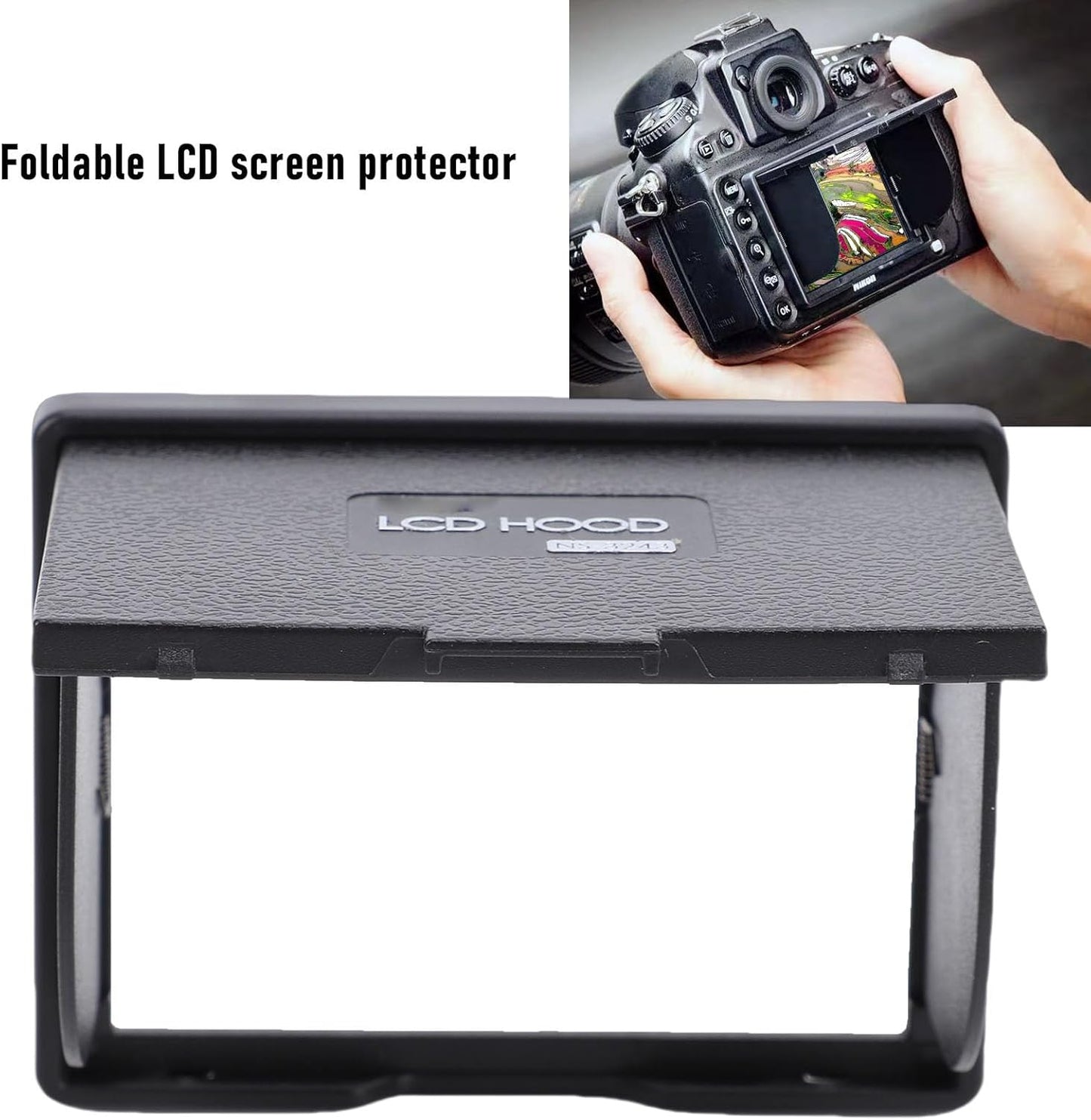 3.2in 5DIV 5DIII 1DX XT1 XT2 GFX50S Camera LCD Sun Shade, Screen Magnet Hood Viewfinder for Series XA Series Cameras