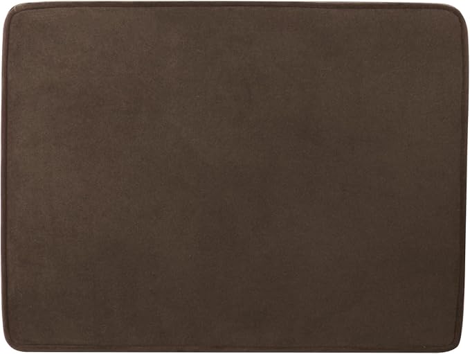 Spatial Order Home Decor | Dinah Collection Modern Storage Ottoman | Ottoman with Storage for Living Room & Bedroom(Chocolate Brown Velvet)