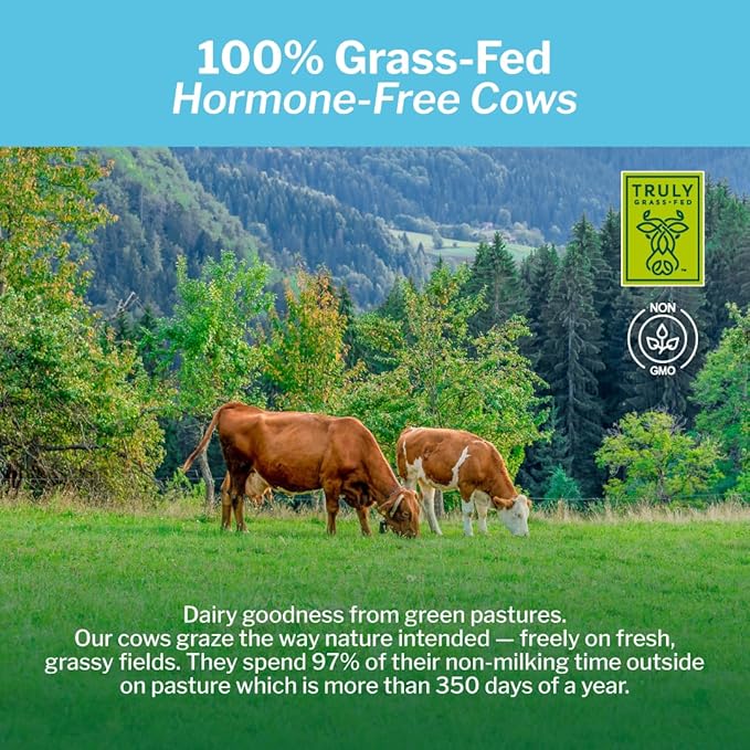 Opportuniteas Grass Fed Chocolate Whey Protein Isolate Powder - 20g Protein Powder Without Artificial Sweeteners, Hormone-Free Cows, Non GMO - 5lb