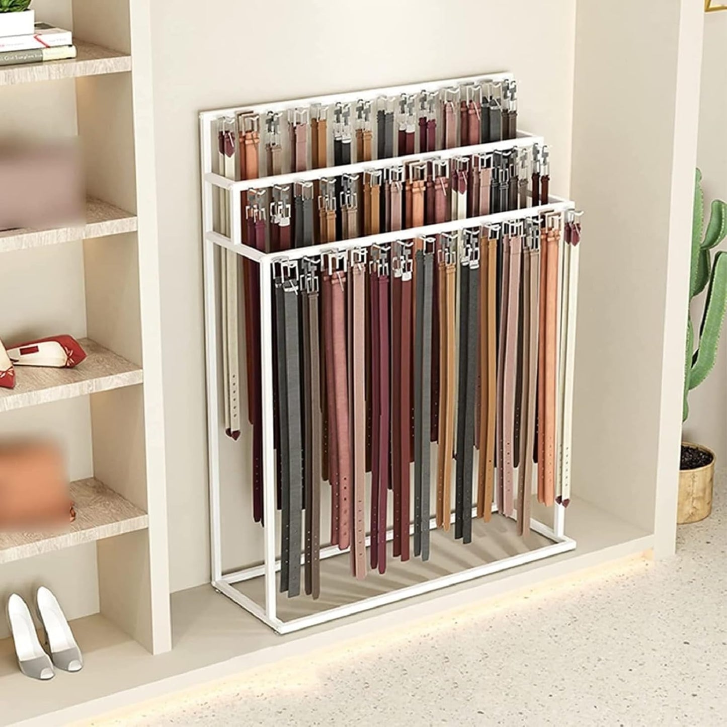 LYJYUJIE Mobile Rack with Wheels, Adjustable Commercial Clothing Organizer for Retail Storage, Portable Display Stand, Resistant Racks for Easy Transportation~/