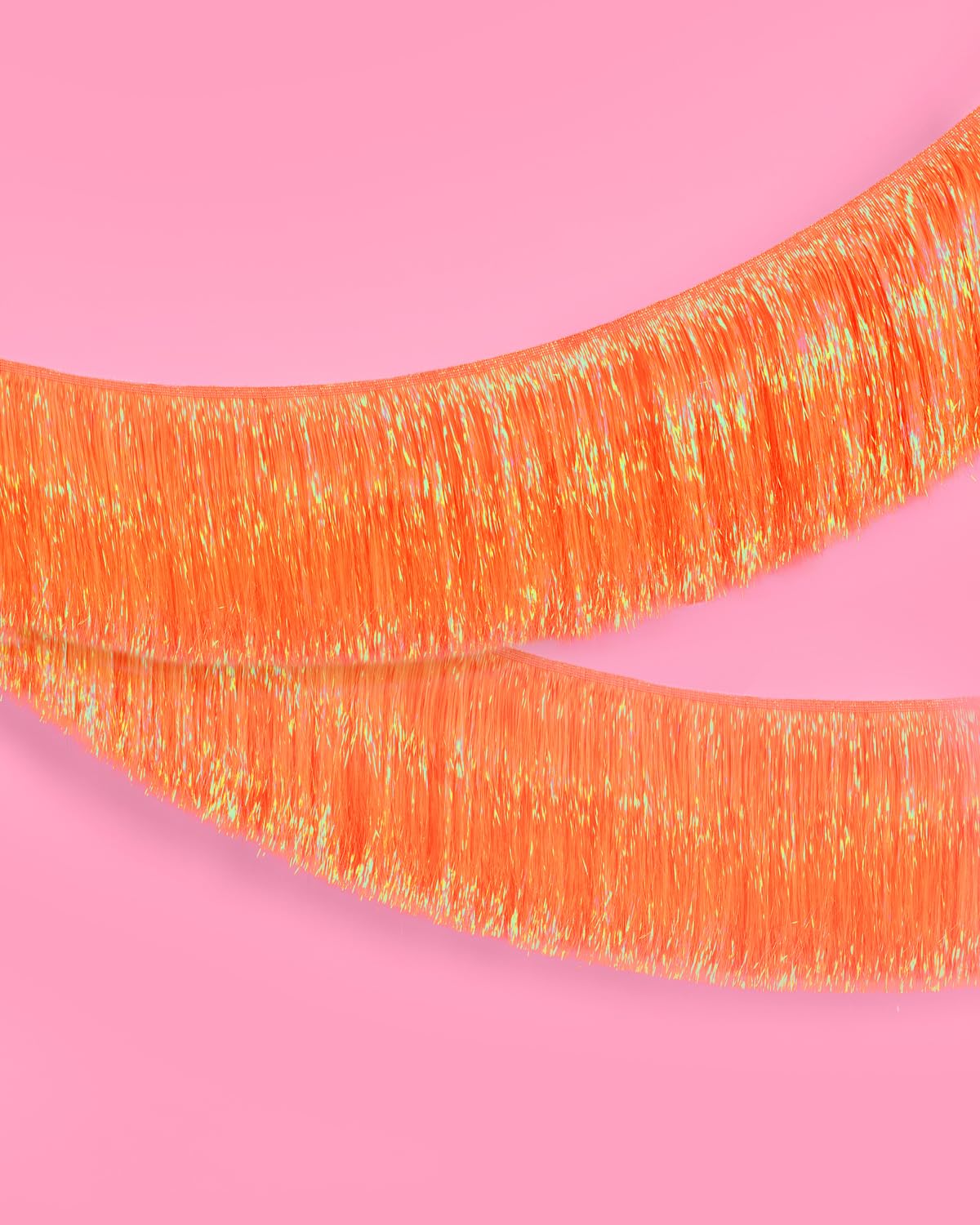 xo, Fetti Orange Fringe Banner - 4 ft | Showgirl Party Garland, Halloween Decor, Birthday Backdrop, Fiesta Vibes, Fall Party Decorations, Girly Celebration