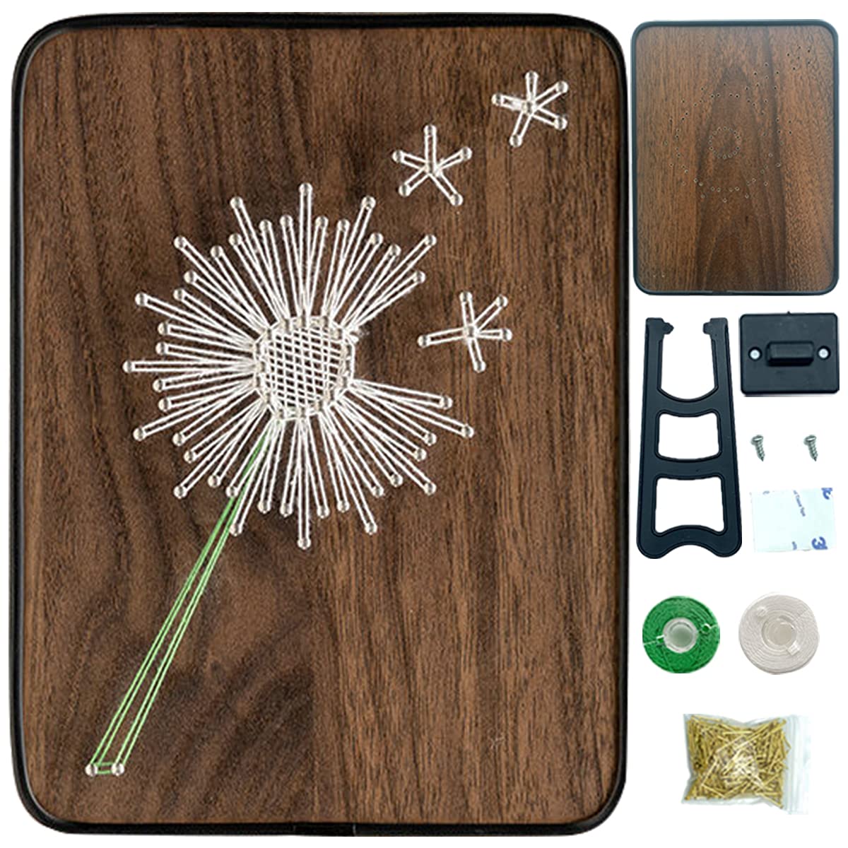BAZIMA DIY String Art Kit for Beginner,Unique Gift, DIY Dandelion Craft Kit,Craft Kit for Holidays