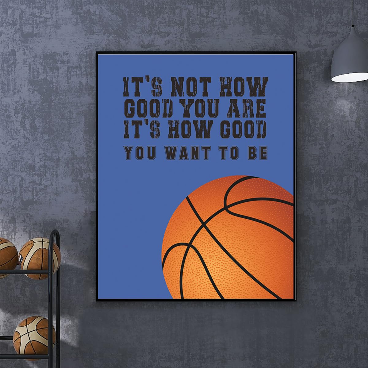 MTL HOE Inspirational Wall Art Posters Decor Print Of Boys Room Motivational Art Of Sports Positive Quotes Basketball Football Baseball Soccer Wall Decor For Boys Bedroom Playroom Classroom