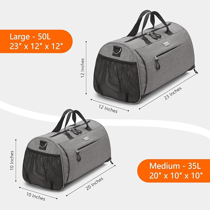 TOPDesign Gym Bag for Women, Duffel Bag with Shoe Compartment & Wet Pocket for Travel Sports (M Yoga)