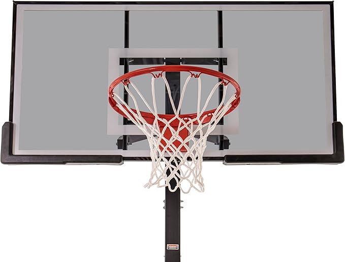 Silverback In-Ground Basketball Hoops, Adjustable Height Tempered Glass Backboard and Pro-Style Flex Rim. - Multiple Styles Available