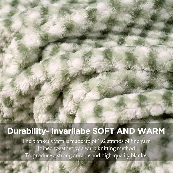 Zyrah Fleece Throws for Couch Super Soft Throw Blanket Lightweight Decorative Fuzzy Cozy Blankets for Sofa Chair Bed (C-Cyan, Twin(60"x80"))