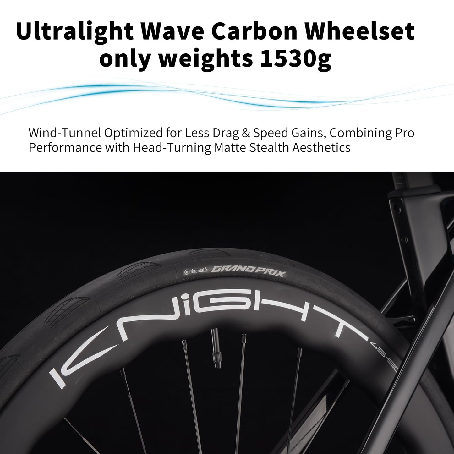 SAVADECK SLR8-Ultegra Full Carbon Road Bike with Shimano 105 R8170 24S Set for Adults, (Wave Pattern(W45), Red, 54cm)