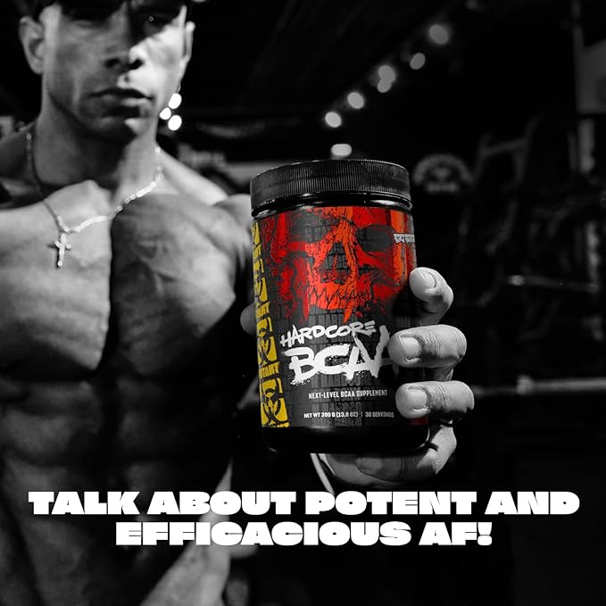 Mutant Hardcore BCAA - Pre, Intra or Post Workout ??BCAA Next Level branched-Chain Amino Acids Supplement ??Hydration + Recovery - 30 Serving - Mango