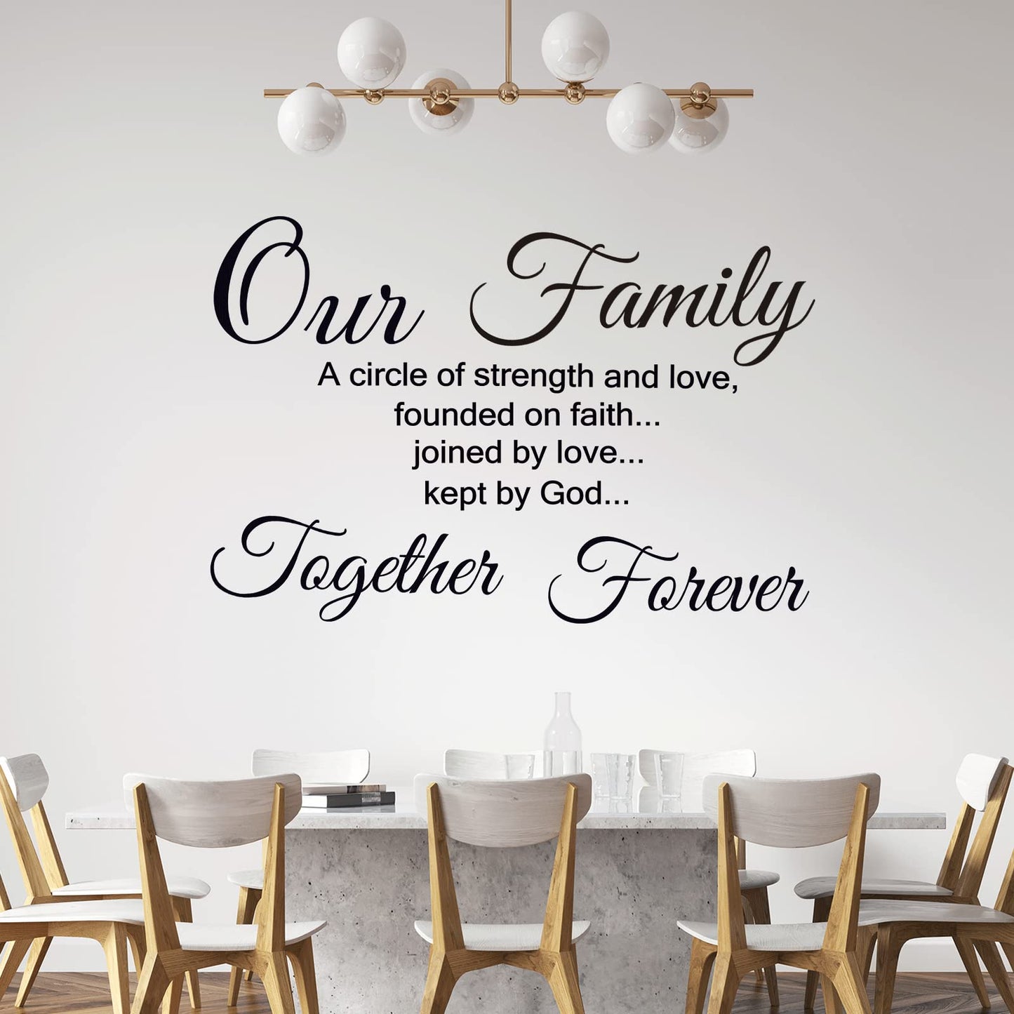Rotumaty Family Quotes Wall Decals This is Us Wall Decor Vinyl Stickers for Living Room Bedroom Inspirational Art Decorations for Home Office Teen Dorm