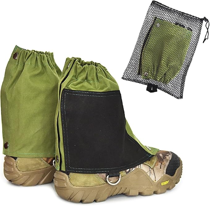 Short Leg Gaiters,Shoe Covers,Hiking Gaiters,Lightweight and Adjustable, Available in All Seasons,Waterproof,for Men and Women Hiking, Mountaineering,Walking, Hunting