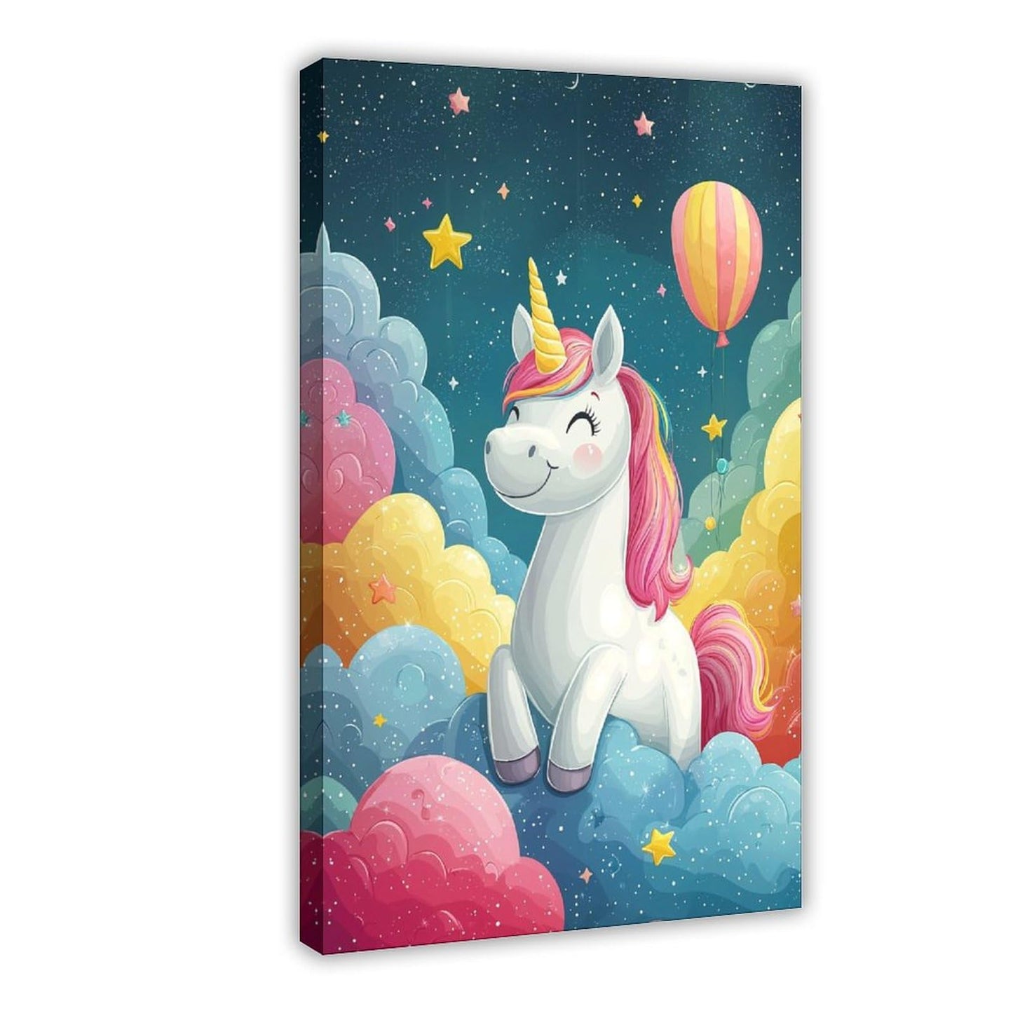 XAHOR Pastel Whimsical Print – Kawaii Style Kidcore Wall Decor for Cute Bedroom Vibes Poster for Room Aesthetics Canvas Wall Art Poster And Print 12x18inch(30x45cm)
