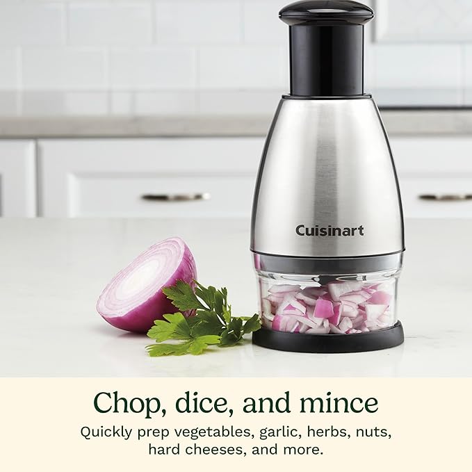Cuisinart Chopper, Stainless Steel/Black, CTG-00-SCHP