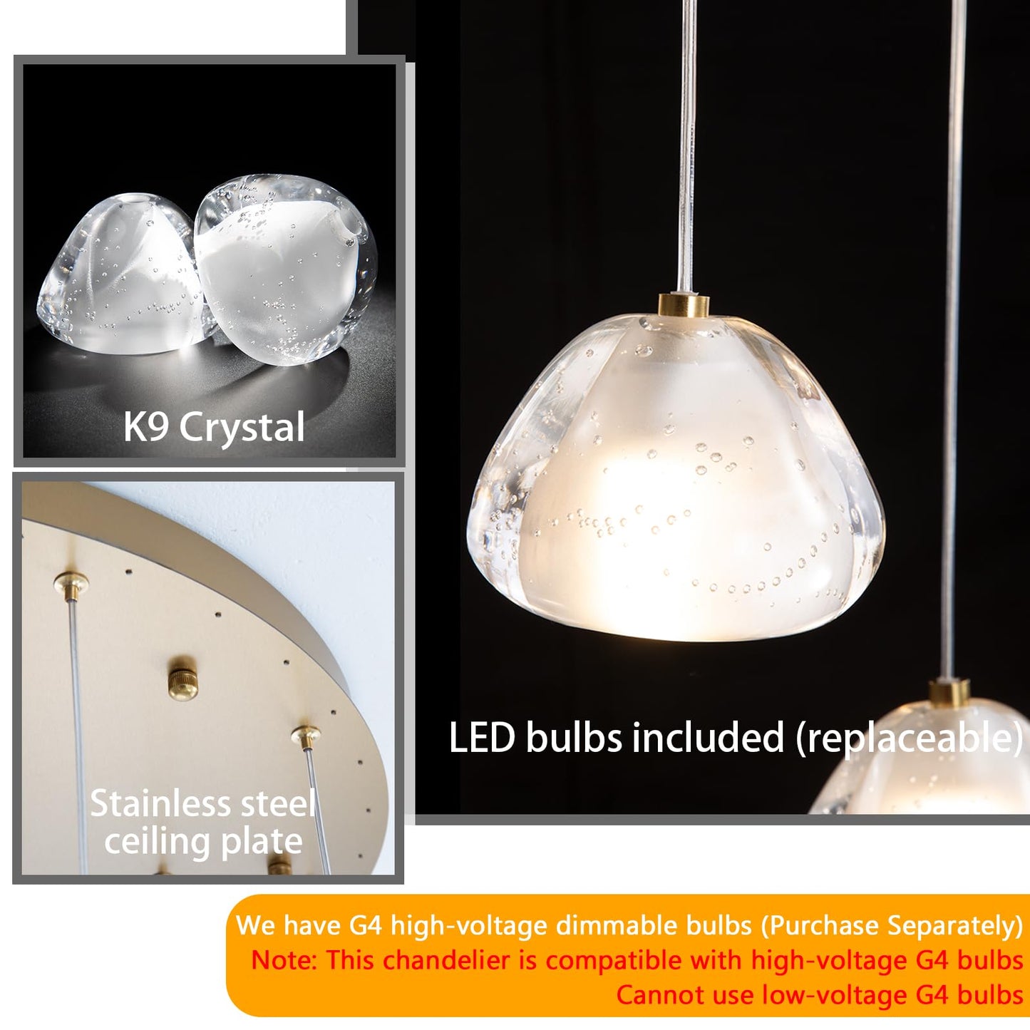 dolria Gold Modern Crystal Chandelier for Staircases 157" Long Adjustable Ceiling Light for Entrance 3000K LED Hanging Lighting Living Room Hallway Entryway