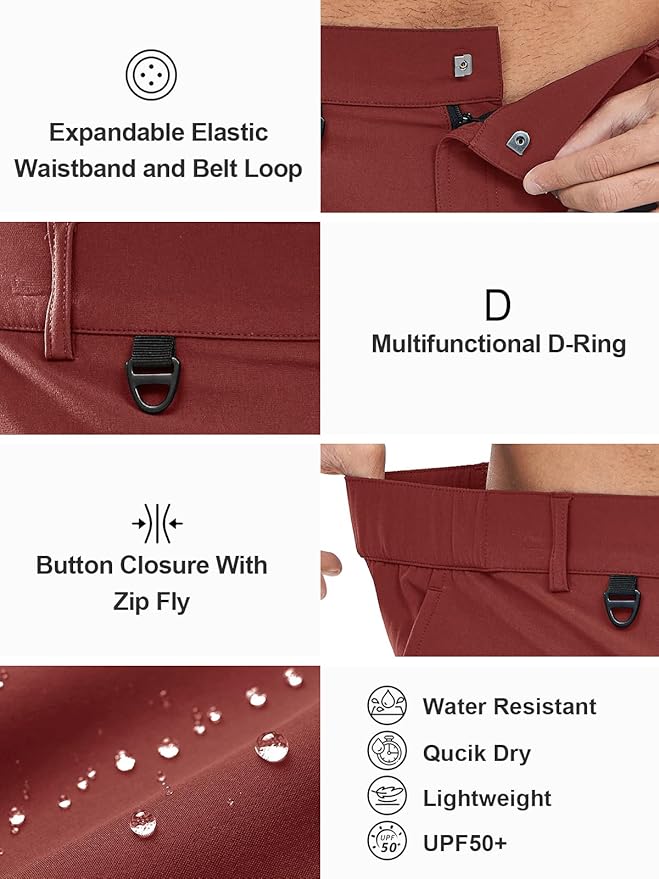 NORTHYARD Men's Cargo Hiking Shorts 9" Lightweight Outdoor Tactical Work Camping Sport Golf Casual Travel Fishing Multipocket