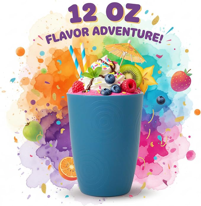 Wrova Wheat Straw Cups Set of 8, 12oz Kids Cups Unbreakable Drinking Cups Alternative to Plastic Cups Reusable, Dishwasher Safe Water Tumbler Set for Kitchen,Camping- Vibrant