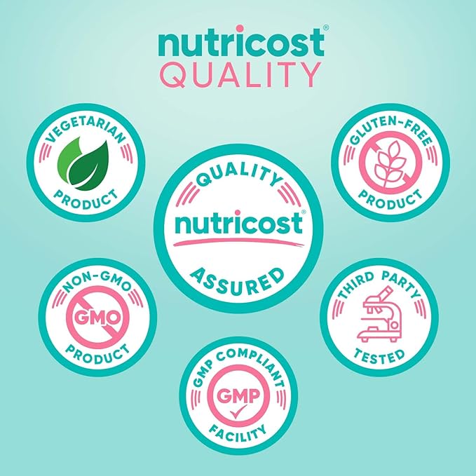 Nutricost Creatine Monohydrate Powder for Women, Micronized, Unflavored, 50 Servings - Vegetarian, Non-GMO, Gluten Free