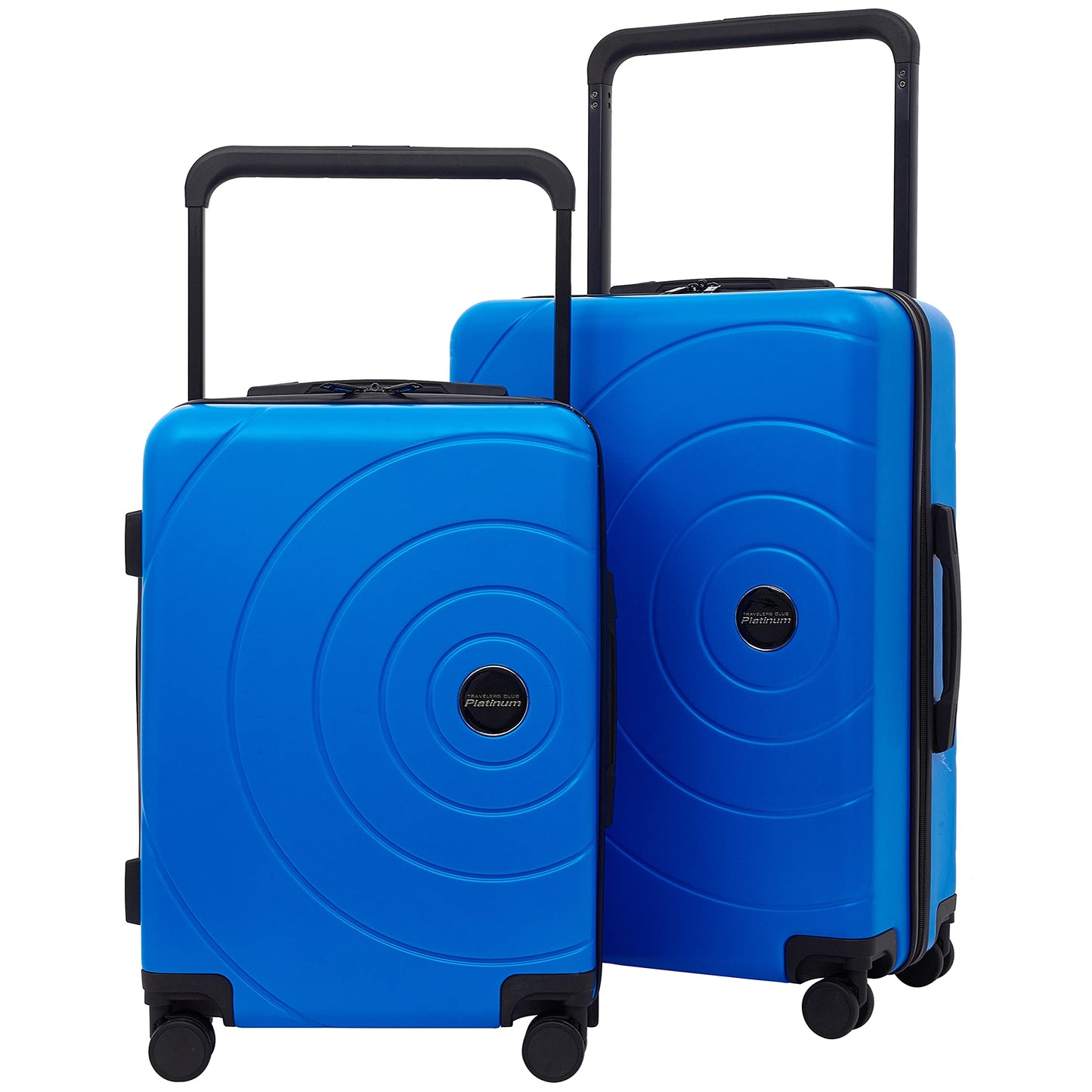 Travelers Club Odyssey Luggage Set, Blue, 2 PC Set