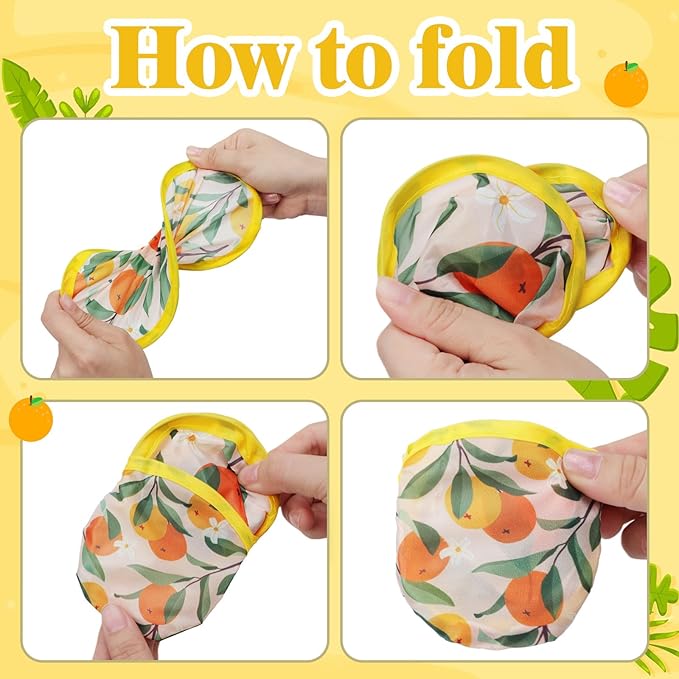 Mototo Foldable Flying Disc Fans, 36PCS Foldable Disc Fan 8 Inch Pop up Round Collapsible Hand Fan Bulk with Pouch for Women Purse Travel Beach Game Wedding Party Favor Decoration, 6 Abstract Style