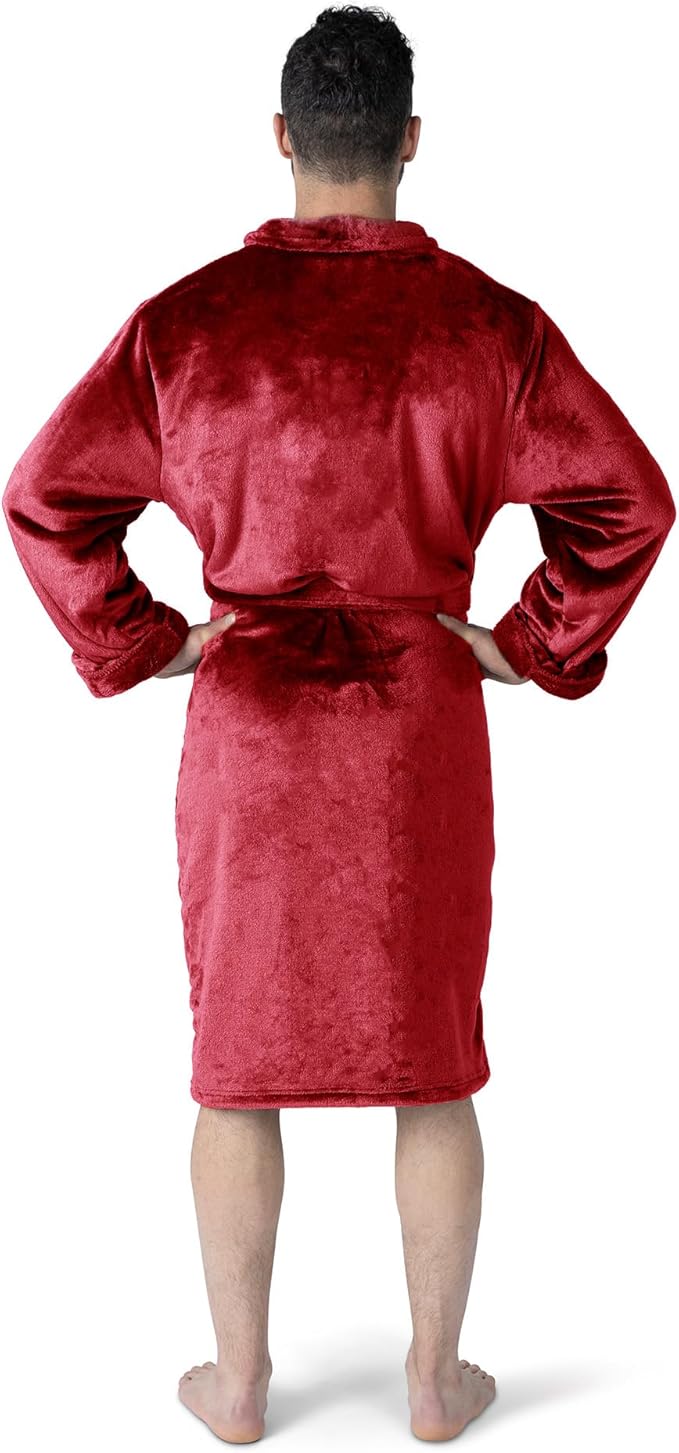 NFL Adult Unisex Silk Touch Bathrobe, Officially Licensed Loungewear, Soft Plush Polyester