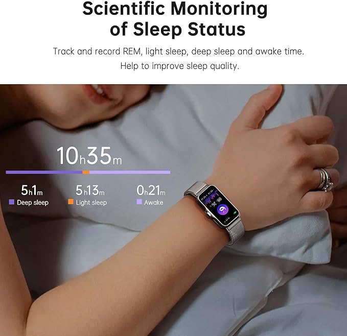 Health Fitness Tracker, Smart Watch with 24/7 Heart Rate and Blood Oxygen Monitor, Sleep Tracker with IP68 Waterproof, Activity Tracker Pedometer Step Counter for Women Men