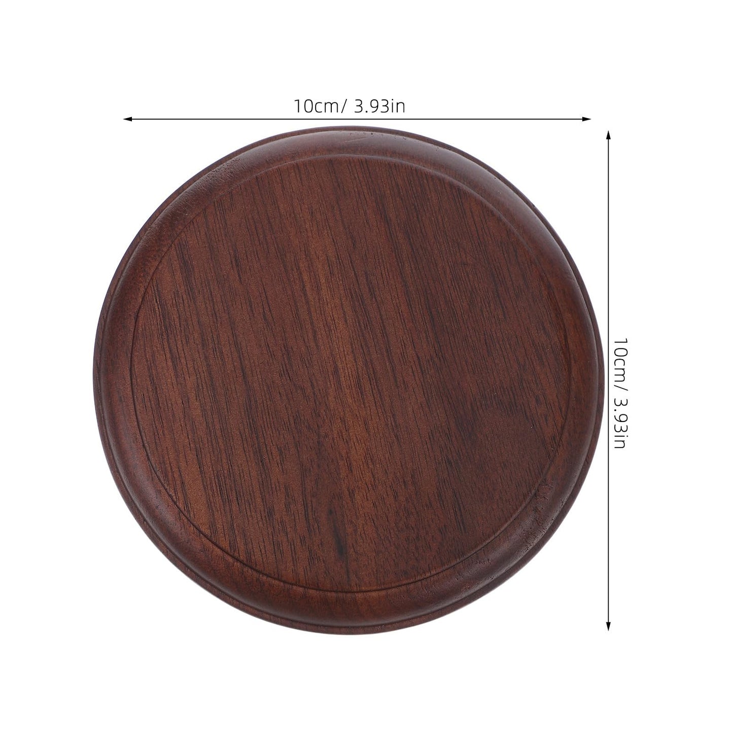 Cabilock Plant Stand Indoor Wooden Stool Round Risers For Decor Plant Pedestal Stand Farmhouse Rustic Decorative Display Flower Holder Pedestal Brown