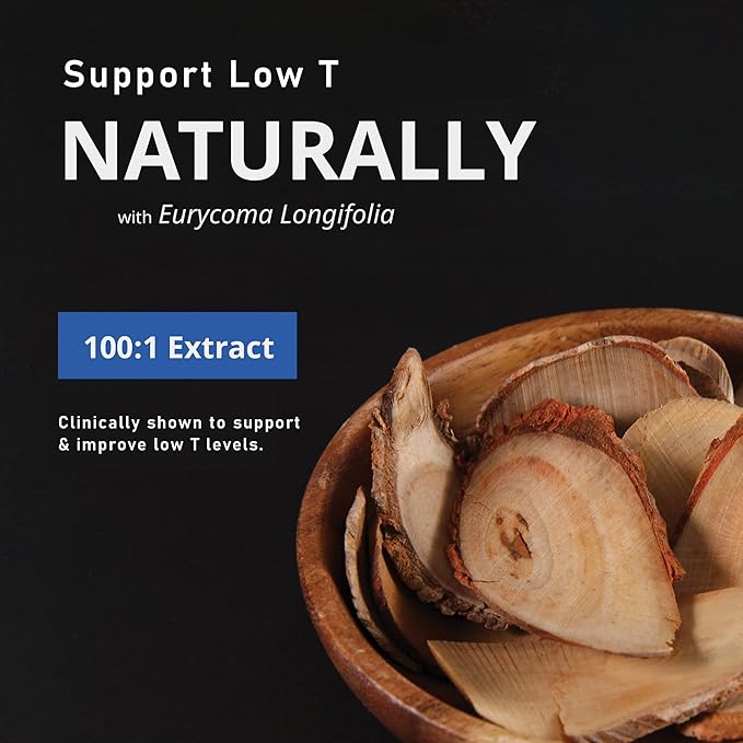 Testosterone Support for Men & Women ??Tongkat Ali, L-Arginine & L-Citrulline ??Energy, Vitality & Performance ??180 Capsules, 180-Day Supply