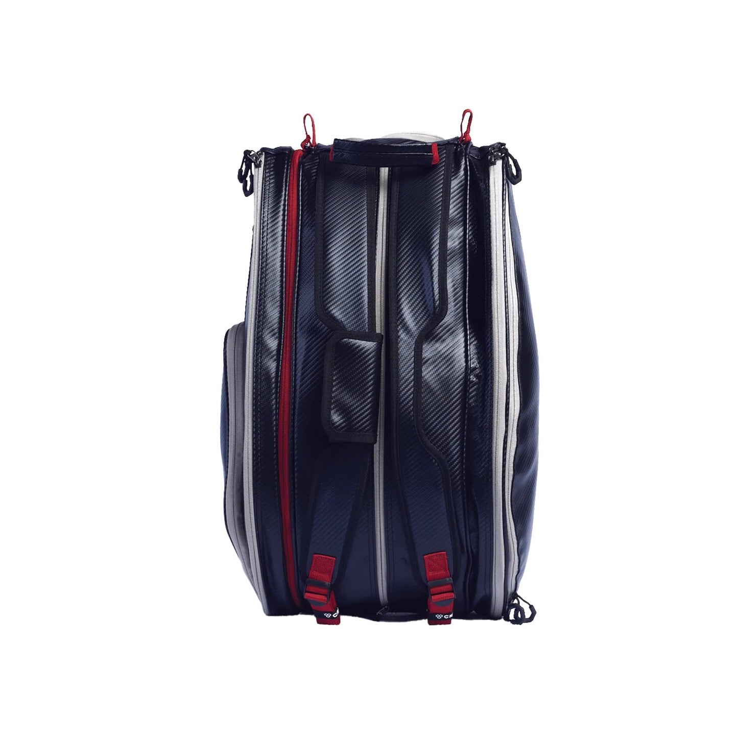 CRBN Pickleball – X Series Power Paddle (2X, 16mm) + Pro Team Tour Paddle Bag with Zip-Off Sling – Carbon Fiber Paddle & Multi-Pocket Gear Bag - - Virtual Bundle