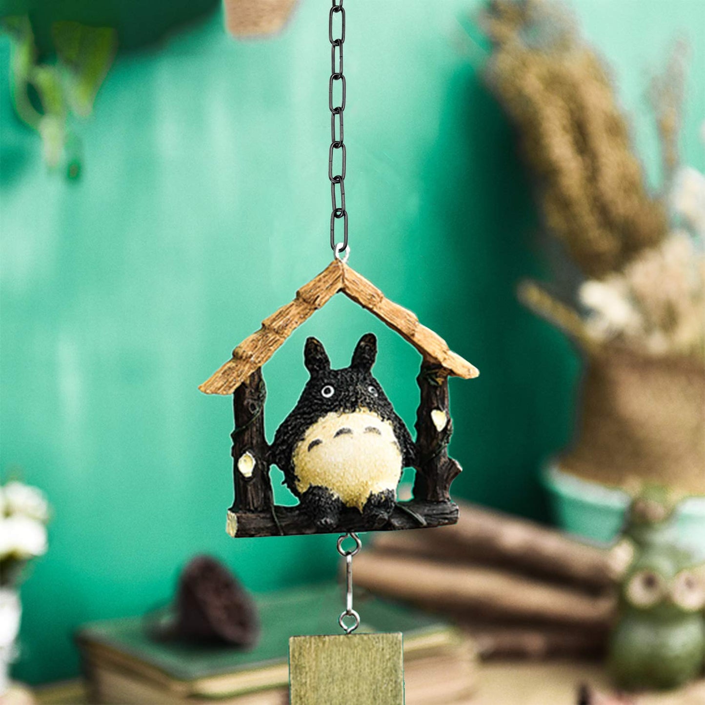 Hedume 6 Pack Black Chain Extension, 36" Fixture Chain, Ideal Black Chain for Hanging Plants, Baskets, Lamp, Strong Hold