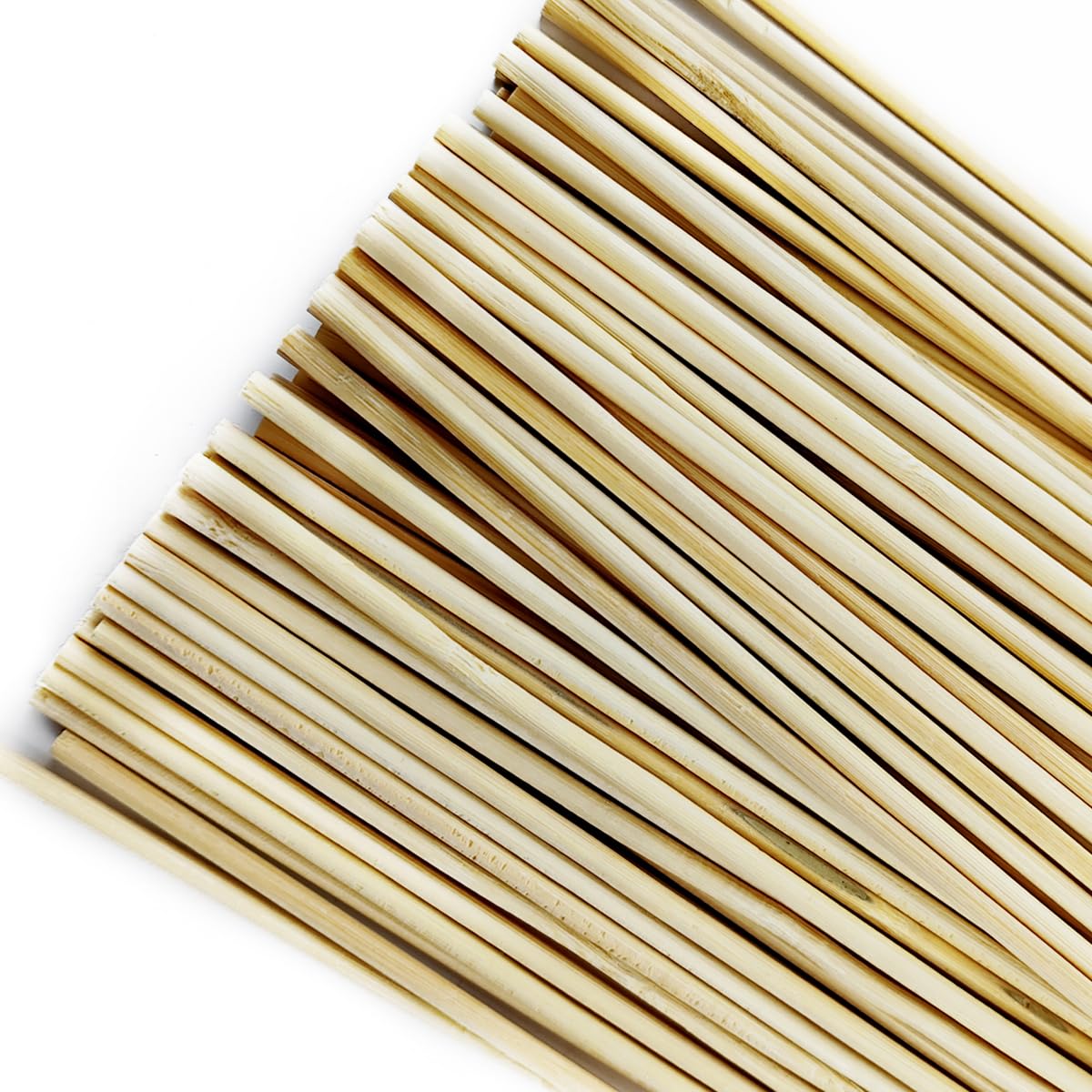 TIHOOD 200PCS/Set Bamboo Plant Stakes Kit, 50PCS Orchid Clips with 50PCS 18” Green Bamboo Plant Stakes, 100PCS Metallic Twist Ties for Supporting Stems Vines Stalks Grow Upright (Yellow)