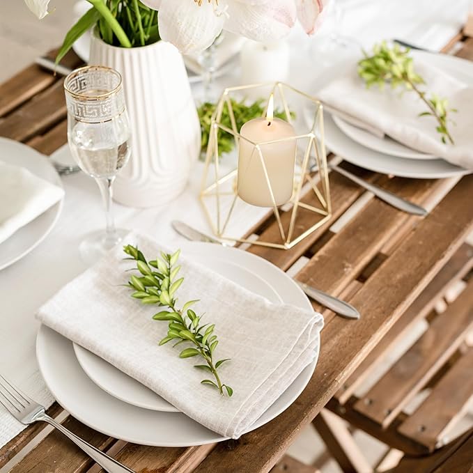 MTLEE Set of 54 Ivory Dripless Pillar Candles Unscented Candles Bulk Smokeless Fireplace Assorted Size for Home Wedding Birthday Dinner Holiday Party Decoration 2'' x 3'', 2'' x 4'', 2'' x 6''