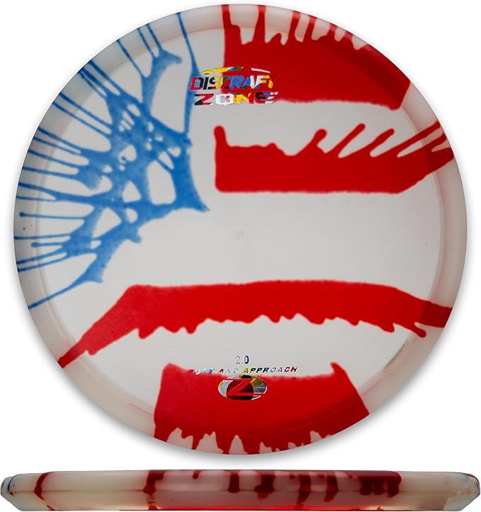 Discraft Z Fly-Dye Two Pack – Disc Golf Set | Buzzz & Nuke SS | Zone & Raptor | Sol & Avenger SS | Perfect for Men, Women, and Kids | Disc Weight, Color & Foil Will Vary