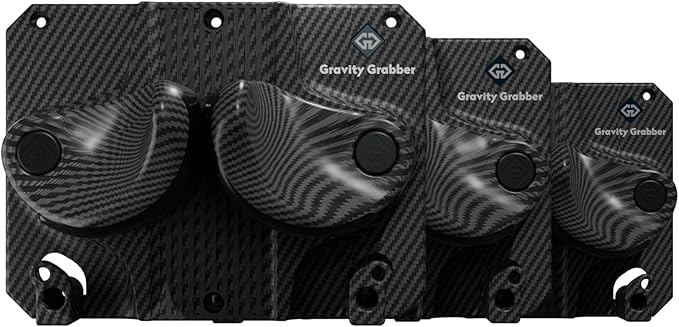 Ultimate Ski & Snowboard Wall Rack | Secure, Non-Slip Storage | Fits Any Ski/Board | Garage Organization | Ski Storage Rack | Snowboard Storage Rack | Winter Gear Organizer | 3 Pck