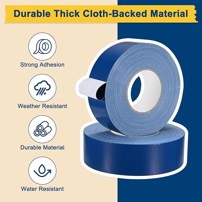Pickleball Court Tape, Outdoor Pickleball Lines, No Residue Court Marking Kit for Temporary/Gym/Tennis/Driveway/Badminton/Backyard/Sport
