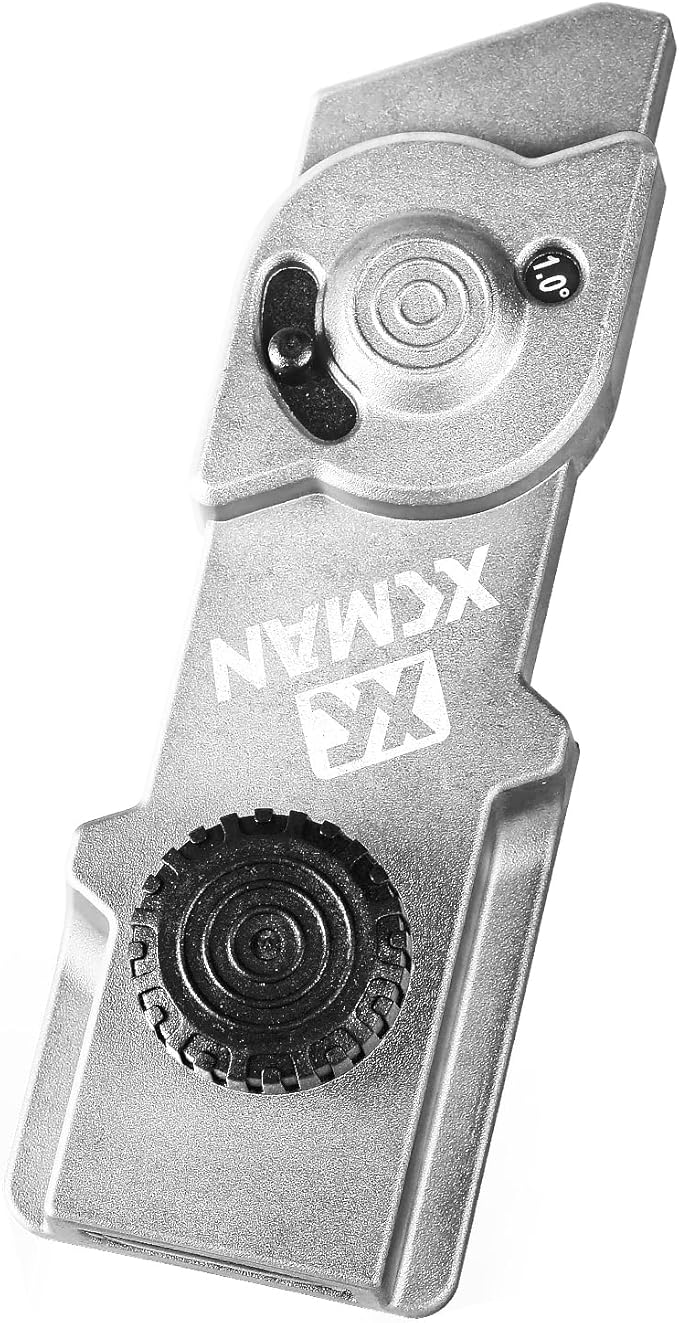 XCMAN SKi Snowboard Multi-Angle Base Edge Tuner, Edge Tuner Sharpener(0.5-1.5 Degrees), Aluminum Body Base Edge File Guide