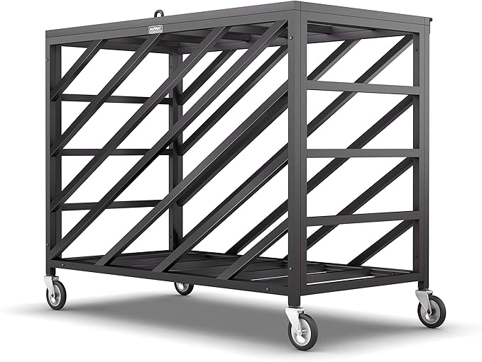 Murray Sporting Goods Premium Portable Ball Storage Locker | Basketball or Volleyball Storage Ball Cart with Wheels