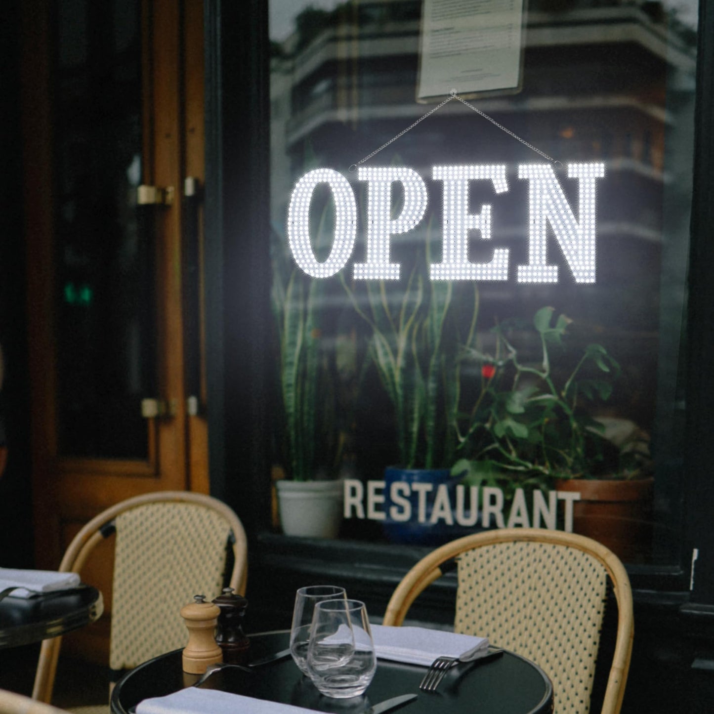 Open Signs for Business,30x10 inch Ultra Bright Open Sign Led for Window Wall Door w/Remote Control Bar Cafe Salon Barber Resturant Retail Store