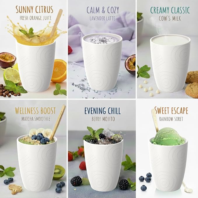 Wheat Straw Cups 6 PCS, Unbreakable 16 OZ Tumbler Set, Lightweight Glass Cups with Unique Pattern, Reusable Alternative to Plastic Cups, Dishwasher Safe Tumbler for Kitchen, Camping, White