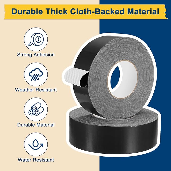 Pickleball Court Tape, Outdoor Pickleball Lines, No Residue Court Marking Kit for Temporary/Gym/Tennis/Driveway/Badminton/Backyard/Sport